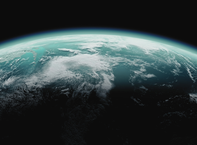 image of earth from space